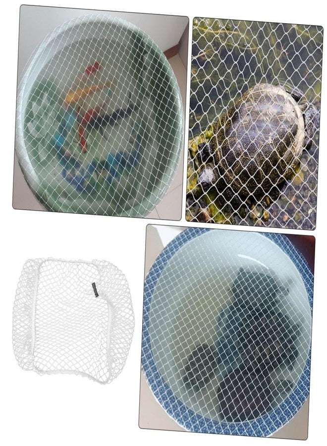 Sosoport Aquarium Anti-Jumping Mesh Net 17.7X11.8 Inch Escape-Proof Fish Tank Cover Protective Screen for Outdoor Fish Ponds and Aquariums - Image 2